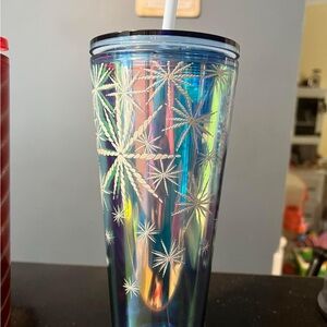 Holiday snowflake Starbucks cup